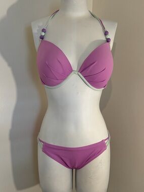 Victoria's Secret Lavender and Sea Green Bikini Set